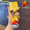 Llavero genuino jinglingbao Ke Menggeng fantasma Pikachu bebé mágico colgante para bolso de pareja decoración Playism
