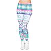 Pantalones de Yoga Estampado Digital 3D de Amazon para Primavera y Otoño Estilo Europeo y Americano Delgados Casuales Transpirables Pantalones de Yoga para Mujer