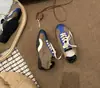 Tendencia Otoño 2026 Nuevo Color Block Retro Zapatillas de Entrenamiento Alemanas para Mujer con Cordones Suela Suave Estilo Forrest Gump Zapatillas Inspiradas en Ballet
