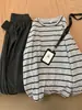 Camiseta Longa Listrada Macia e Elástica para Mulheres, Estilo Casual Preguiçoso Simples Solto para Primavera e Outono, Camisa Camada Interna Camada Base