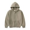 Abrigo polar con cremallera para niños de Corea del Sur para niños y niñas otoño e invierno Nueva chaqueta con capucha para niños suéter grueso para niños