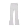 Chamarra de polar con cierre, cuello y manga larga para comercio exterior al por mayor 4174816, pantalones de campana elásticos de cintura alta 4174817