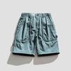 Pantalones cortos de trabajo de verano para hombre, nuevos, estilo retro americano, con diseño de cachorros, marca de moda, exclusivos para Amazon 086