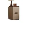 2025 Nuevo Modelo Pequeño para Hogar Dormitorio Estilo Vintage Crema Simple Moderno Gabinete de Almacenamiento Sin Instalación Madera Maciza Mesita de Noche