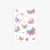 Pegatinas de Tatuaje Temporales Transfronterizas Estilo Nuevo Frescas y Sencillas Estilo Ins Coloridas Dopamina Dibujos Animados Mariposa Pequeña