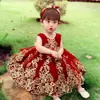 [Productos Más Vendidos en Amazon] Vestido de Princesa para Niños Pequeños y Medianos con Lentejuelas, Moño, Bordado de Encaje, Vestido Formal para Niñas, Vestido de Tul