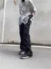 Pantalones plisados estilo Vibe para hombre, marca de moda, pantalones deportivos casuales holgados funcionales de secado rápido, estilo High Street americano