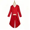 Robe Masculino Retro Medieval Estilo Palácio Casaco com Capuz Performance de Palco Fantasia Cosplay Roupa de Performance de Halloween