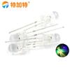 Diodo emisor de luz de 5 mm Cuentas de lámpara LED Blanco brillante Cabello Rojo Amarillo Azul Verde 10 luces de color cada 10