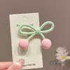 Presilha de Cabelo Laço Estilo Gummy Fofa para Meninas Colorida Peixe Pequeno Lateral Penteado Doce Acessórios de Cabelo