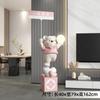 Internet Urso Vermelho Boneca Sala de Estar Sofá Decorações Laterais Luzes Enfeites de Chão de Loja Aberto para Negócios