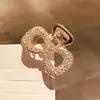 Pasador de aleación electrochapado estilo coreano transfronterizo Pasador simple famoso de internet Pinza para el pelo de mujer Pinza Pinza Metálica de Moda para Flequillo