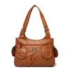 Cross2026 Comércio Exterior Novo Estilo Bolsa Feminina Moda Grande Capacidade Couro Macio Casual Ombro Bolsa de Mão Crossbody Bolsa Tote