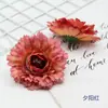 Simulación 7CM pequeño peonía ramo hecho a mano color otoño pequeño té transfronterizo sombrero para el sol mochila decoración DIY