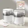 Frasco Dispensador de Creme Facial a Vácuo Frasco Pequeno Vazio Portátil Tipo Pressão para Maquiagem de Viagem Skincare Recipiente de Loção e Creme