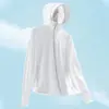 Ropa ligera de verano para exteriores con protección solar UV, transpirable, UPF50, con capucha, para hombre y mujer, moda para parejas