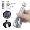 Extensor Universal para Grifo de Cocina, Boquilla Ajustable Antisalpicaduras, Multifuncional con Raspador, Salida de Agua de Cintura Pequeña, Extraíble