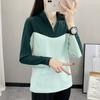 Roupas de Secagem Rápida Femininas Manga Longa Fina Esportes ao Ar Livre Seda Gelada Roupa em Grupo Outono Corrida Secagem Rápida Solta Respirável Gola Camiseta