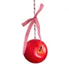 Nuevo Colgante de Manzana de Simulación para Coche Decoración de Nochebuena Colgante Llavero Colgante para Coche Cordón Adornos Venta al por Mayor