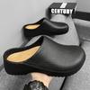 Sandálias Fechadas de Novo Estilo Transfronteiriças para Mulheres, Antiderrapantes, Resistentes ao Desgaste, Chinelos Sem Odor, Chinelos de Hotel para Interior, Uso Externo para Homens, Sapatos de Chefe Transfronteiriços
