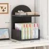 Prateleira de armazenamento para classificação de assuntos, organizador de mesa, estante de livros, organizador de arquivos, suporte para livros, estante de livros de canto para desktop