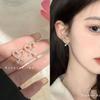 Pendientes de Perla con Aguja de Plata S925 para Mujer, Pendientes de Estilo Socialité de Alta Gama, Joyería para Orejas de Nicho de Lujo Ligero Venta al por Mayor en Yiwu