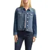 Fábrica de Origem ODM de Lote Pequeno Jaqueta Jeans Feminina Jaqueta Jeans Feminina Fábrica Personalizada Personalização