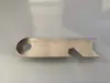 Suministro en stock hoja de pedernal accesorios de pedernal para exteriores raspador de pedernal con escala abridor de botellas