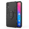 Aplicable a la funda del teléfono con huella dactilar frontal Vivo X21, funda protectora con soporte de anillo x21, funda para teléfono de coche resistente a caídas