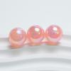 Cartão 16 sereia Ji dourado rosa contas redondas UV coloridas diy material de contas artesanal cor mármore acessórios de joias atacado