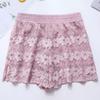 Qilixiang Pode Ser Usado Fora Calças de Segurança Anti-Exposição para Mulheres Leggings de Renda Tamanho Grande Novas Shorts Soltos Verão