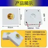 Portalámparas Redondo E7 Base de Rosca Portalámparas Lámpara de Techo Superficie de Boca Montado LED Roscado Lámpara de Ahorro de Energía Espiral Plano Hogareño