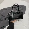 Bolso Boston Versátil de Alta Gama, Bolso de Hombro Simple Brillante Elegante de Lujo Ligero, Bolso Cruzado Personalizado para Mujer 2025