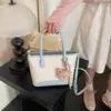Bolso Único de Lunares de Nicho para Mujer 2026 Nuevo Color de Moda Bloqueo de Color Bolso Cruzado Versátil con un Toque de Lujo y Bolso Cubo de Mano