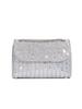 Bolso de cadena transfronterizo nuevo 2023, bolso de cena para fiesta, moda europea y americana, bolso cuadrado pequeño con incrustaciones de diamantes, bolso de hombro de moda para mujer