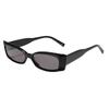 Gafas de Sol Personalizadas de Montura Pequeña, Retro Transfronterizas de Montura Estrecha y Patillas Anchas Cuadradas Decorativas Parasol de Acetato, Polarizadas Uv400