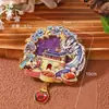 Imán de Nevera Metálico Xinzhou Atracciones Turísticas de Shanxi Cultural y Creativo Marea Nacional Souvenirs Turísticos Imanes de Nevera de Aleación Venta al por Mayor