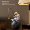 Caixa de Som Bluetooth Astronauta Estilo Nórdico Criativo Sala de Estar Quarto Escritório Decoração Ornamento de Mesa High-End de Nicho