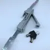 Cilindro de fechadura de mármore MS731-1 haste de conexão fosca, fechadura de porta de armário elétrico, fechadura de porta de caixa de distribuição, fechadura de armário de chassi