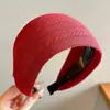 Diadema de Esponja Color Café Otoño Invierno para Mujer Estilo Coreano Uso Diario Versátil Diadema Alta para la Frente para Lavarse la Cara Atadura de Pelo Pinza para el Cabello