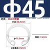 Acero Inoxidable 304/Manganeso 65Mn Anillo de Retención Elástico Gb893 para Agujeros Internos Circlip Tipo C M3-250