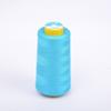 Hilo de Coser Liuqing Colorido Número 402 3000 Yardas Azul Hilo de Coser Colorido de Alta Velocidad Fábrica de Ropa Overlock 402 Rollo Grande
