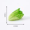 Simulação Tomate Rabanete Vegetal Luminoso Fofo Grão Alimento Brinquedo DIY Decoração Sacola Surpresa Acessórios para Pendurar Pequenos Enfeites de Mesa