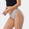Calzones de Algodón Puro para Mujer Transfronterizos, Estilo Europeo y Americano Sexy de Corte Brasileño, de Cintura Baja, Color Sólido, Triángulo Invisible, Venta al por Mayor, Ajustados, Realzan Glúteos