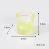 Produto novo original: suco colorido saborizado, bebida fofa e calmante para casa de bonecas, acessório de resina para artesanato de mesa DIY