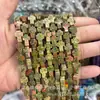 8X12Mm Piedra Natural Cristal Ágata Cruz Cuentas Sueltas Pulsera DIY Collar Accesorios de Joyería Productos Semiacabados Al por Mayor
