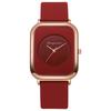 Ventas Directas de Fábrica Relojes para Estudiantes Relojes de Mujer Venta al por Mayor Casual Cuadrado Temperamento Cuarzo Correa de Silicona Relojes de Mujer Transfronterizos