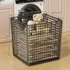 Cesta para ropa sucia para guardar ropa sucia y juguetes cesta de almacenamiento baño con ruedas carrito pequeño móvil cesta para ropa sucia del hogar cesta de lavandería