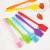 Em estoque pincel de silicone para óleo pincel tudo-em-um para panqueca pincel de óleo pincel para churrasco resistente a altas temperaturas tamanho pequeno pincel de silicone