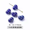 Jingde Jewelry Coleção de Escultura de Coração Pixiu Lápis Lazúli Natural Acessórios para Joias DIY Acessórios para Pulseira Colar